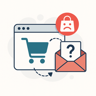 Automatická připomínka opuštěného košíku (snížení opuštění až o 50%)