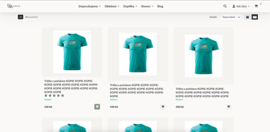 Skrývatelné filtry v kategorii s produkty, přehlednější mobilní filtry ze strany