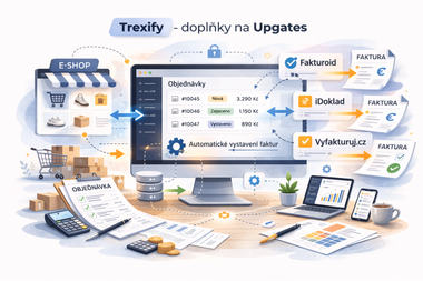 Trexify - doplňky na upgates