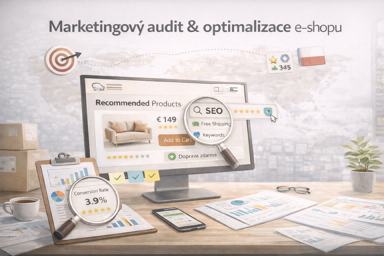 Marketingový audit a optimalizace nastavení e-shopu