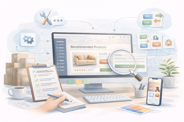 Práce na e-shopu - nastavení, konzultace, importy dat